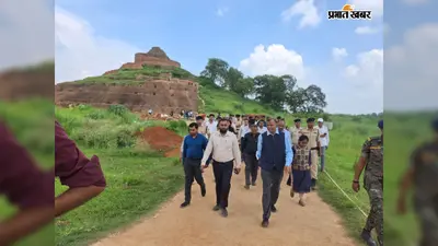 अंतरराष्ट्रीय पर्यटन केंद्र बनेगा केसरिया बौद्ध स्तूप, निरीक्षण के बाद ACS आनंद किशोर ने दिए बड़े निर्देश
