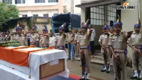 मलेरिया से सीआरपीएफ जवान की मौत, एमजीएम पोस्टमार्टम हाउस में दी गई अंतिम सलामी