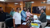 टावर चौक स्थित पुलिस कंट्रोल रूम तोड़ने के विरोध में भाजपा ने उपायुक्त को सौंपा ज्ञापन