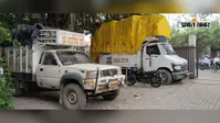 गया जी में 8 वाहन जब्त, लाखों का पान मसाला बरामद, रातभर चला कर चोरी के खिलाफ अभियान