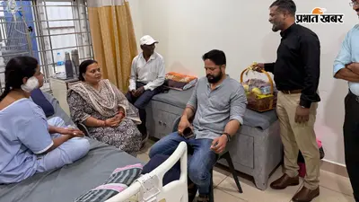 जंतर-मंतर पर घायल झारखंड की छात्रा नूतन टोप्पो से मिले मंत्री, CM हेमंत ने दिये थे निर्देश