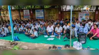 सुभाषनगर के बच्चों के लिए अलग स्कूल बस की मांग, एनके एरिया जीएम कार्यालय पर धरना