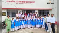 गया जी : स्कूल में लोकतंत्र की पाठशाला, मतदान से चुनी गई बाल संसद की नई टीम