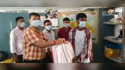 केसठ में टीबी मुक्त भारत अभियान के तहत 5 मरीजों को लिया गया गोद, 6 महीने तक मिलेगा पौष्टिक आहार