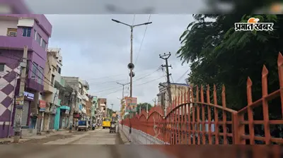 डेहरी में नगर परिषद की लाइटों पर लापरवाही भारी, होर्डिंग और लाउडस्पीकर से बिगड़ रही शहर की खूबसूरती