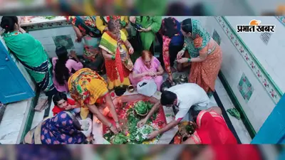 सावन के पहले दिन आरा के मंदिरों में लगी श्रद्धालुओं की भीड़, बाबा धाम और गुप्ता धाम के लिए निकले श्रद्धालु