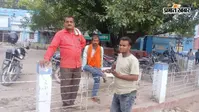 गोपालपुर में दर्दनाक सड़क हादसा. अज्ञात वाहन की टक्कर से मजदूर की मौत, साथी गंभीर