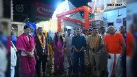 पहले दिन से ही एक्शन मोड में प्रशासन, अर्घा लगाकर शुरू कराया सुगम जलार्पण