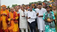 बाबा धनेश्वरनाथ मंदिर में श्रावणी मेले का शुभारंभ, कलश यात्रा के साथ गूंजा 'बोल बम' का जयघोष