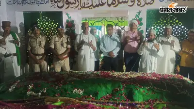 हाजीपुर के हजरत मामू-भांजा दरगाह के 606वें सालाना उर्स में उमड़ी अकीदतमंदों की भीड़, अमन-चैन की मांगी दुआ