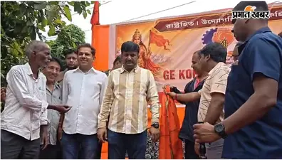 दुर्गापुर में मजदूरों के अधिकार पर बीएमएस का प्रदर्शन, विधायक चंद्रशेखर बनर्जी ने साधा तृणमूल पर निशाना