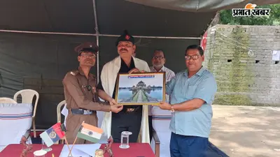 सासाराम के पीएम श्री स्कूल में NCC कमांडिंग ऑफिसर का भव्य स्वागत, कैडेटों को मिला अनुशासन और राष्ट्रसेवा का संदेश