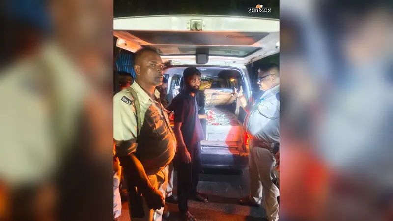 बगहा में पुलिस की बड़ी कार्रवाई, 185 लीटर के करीब अवैध शराब बरामद, दो तस्कर गिरफ्तार