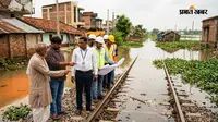 पारू: सोनपुर डीआरएम ने पारू-साहेबगंज रेलखंड का किया निरीक्षण, जलजमाव समस्या से जल्द मिलेगी मुक्ति