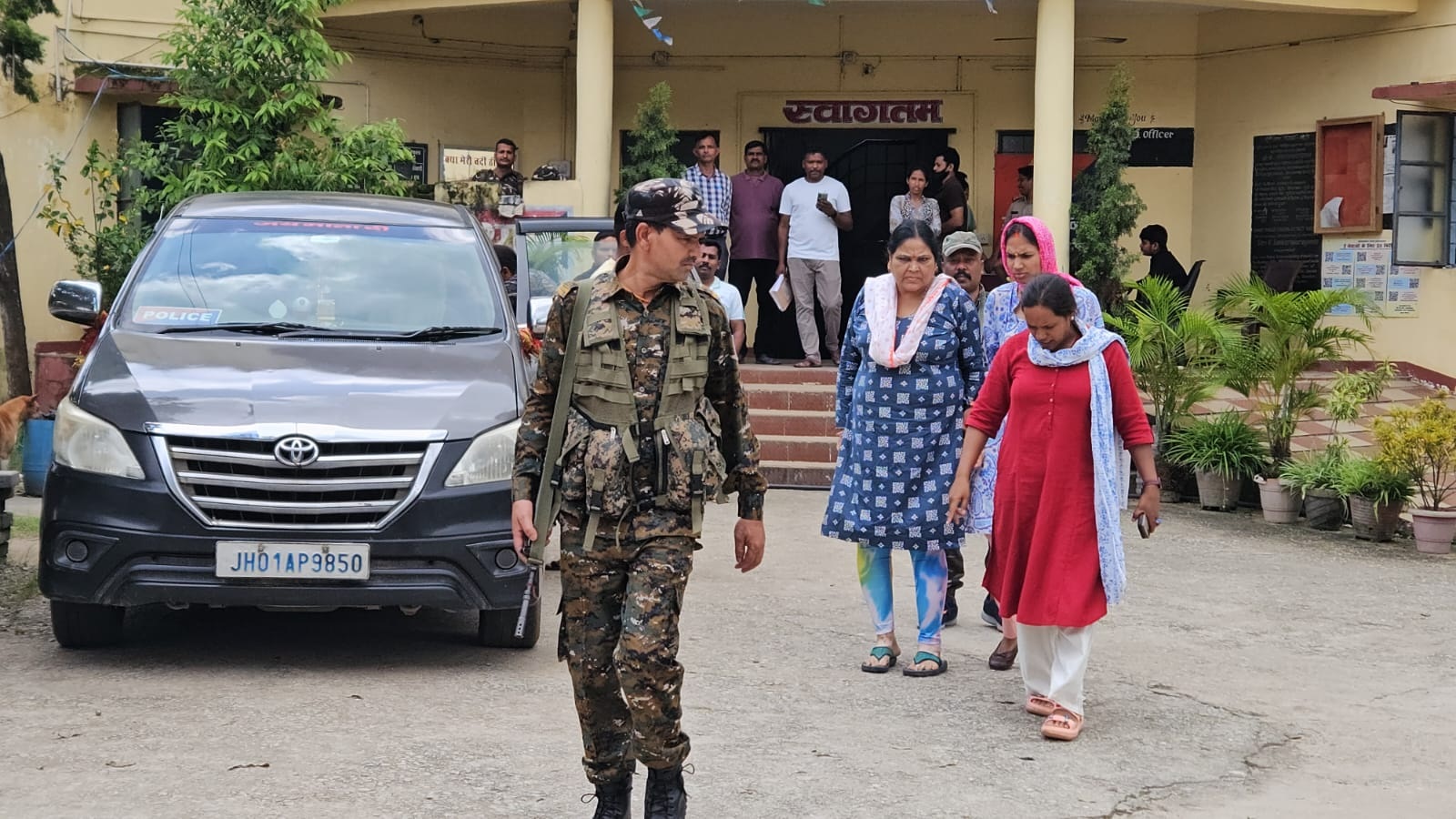 एसीबी की गिरफ्त में महिला थाना प्रभारी सुलेखा कुमारी सपना.