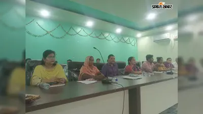 धोरैया पंस बैठक में अतिक्रमण, पर्चाधारियों को जमीन और भ्रष्टाचार के मुद्दों पर अधिकारियों से जवाब-तलब