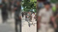 तनाव के बीच SSB, नेपाल APF और बिहार पुलिस ने की फ्लैग मार्च, बॉर्डर पिलर 160 से 161 तक बढ़ा पहरा