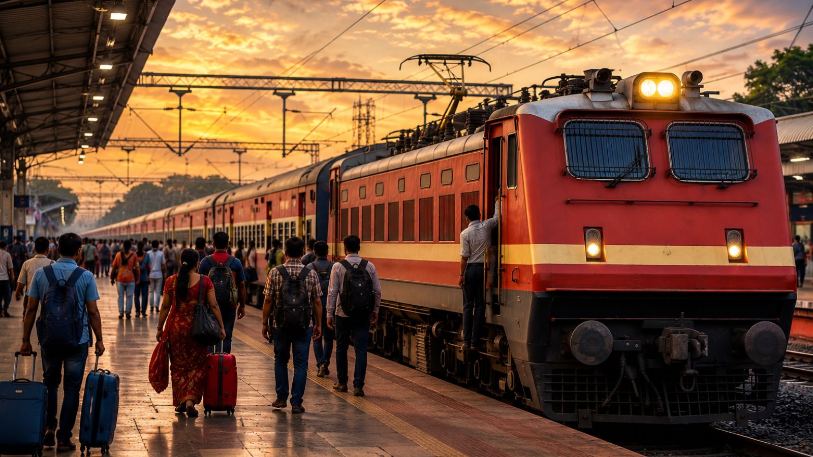 ट्रेन की (AI सांकेतिक तस्वीर)