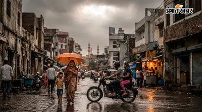 झमाझम बारिश से सुहाना हुआ मौसम, उमस भरी गर्मी से राहत; धान की खेती कर रहे किसानों के खिले चेहरे