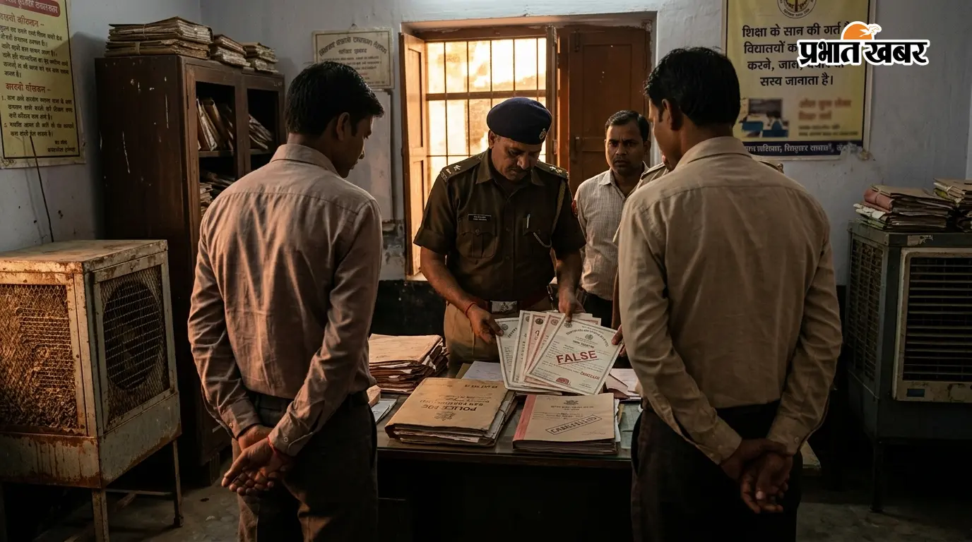 पेज03 : मैनाटांड में फर्जी प्रमाण पत्र पर नौकरी करने वाले दो शिक्षकों पर एफआईआर पेज03 : मैनाटांड में फर्जी प्रमाण पत्र पर नौकरी करने वाले दो शिक्षकों पर एफआईआर