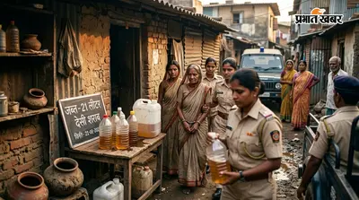 बंदरा: हत्था पुलिस ने दो जगहों पर की छापेमारी, 21 लीटर देसी शराब संग दो महिला धंधेबाज गिरफ्तार