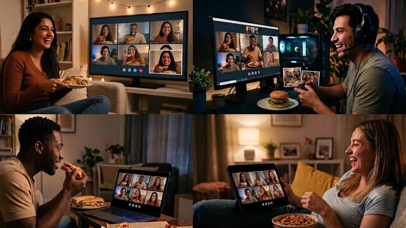 Virtual Lunch_Dinner, AI Image