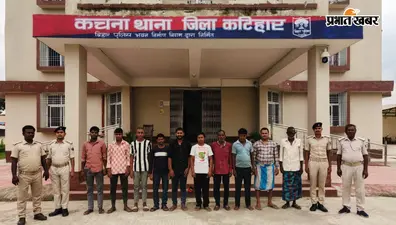बारसोई के कचना में शराब पीते 10 लोग गिरफ्तार, मेडिकल जांच में हुई पुष्टि