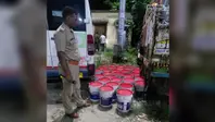 सारण: परसा में 600 लीटर कच्चा स्प्रिट बरामद, पुलिस ने एक तस्कर को खदेड़कर पकड़ा
