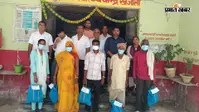 Khajauli News: टीबी मरीजों के बीच वितरित की गई पोषण बास्केट, निजी चिकित्सकों ने बढ़ाया सहयोग
