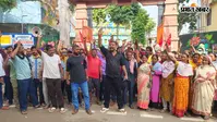 बिहारशरीफ में 500 सफाईकर्मी हड़ताल पर, शहर में 250 टन कचरे के उठाव पर संकट