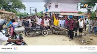 Bithan News: नशे और अवैध शराब के कथित कारोबार के विरोध में युवाओं ने पांच घंटे किया सड़क जाम