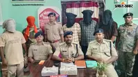 बक्सर में नशा और मादक पदार्थ तस्करी के खिलाफ बड़ी कार्रवाई, कार और पांच मोबाइल के साथ पांच तस्कर गिरफ्तार