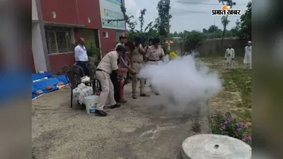 स्कूलों में अग्निशमन विभाग का जागरूकता अभियान, बच्चों को दिए सुरक्षा टिप्स