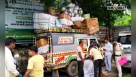जिले में सेल टैक्स विभाग की कार्रवाई, बिना कागजात के माल लदे चार वाहन जब्त