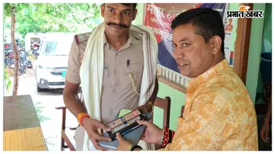 Kanti News: भाजपा जिला मंत्री ने थाना प्रभारी और ओपी अध्यक्ष को किया सम्मानित