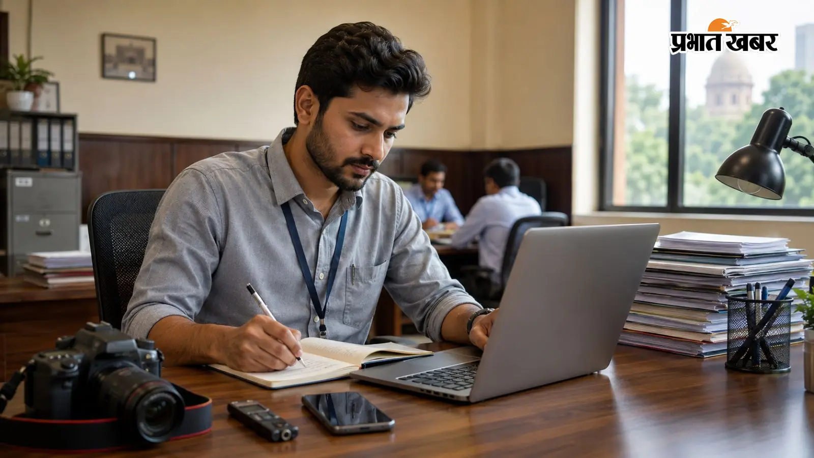 सरकारी अधिकारी की सांकेतिक फोटो (AI Generated) सरकारी अधिकारी की सांकेतिक फोटो (AI Generated)