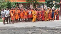 सारण से देवघर समेत सात धाम की यात्रा पर निकला कांवरियों का जत्था, जयकारों के बीच श्रद्धालुओं को किया गया विदा
