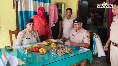 वैशाली: शिव मंदिर चोरीकांड का खुलासा, चोरी के सामान के साथ दो आरोपी गिरफ्तार, पीतल के बर्तन बरामद