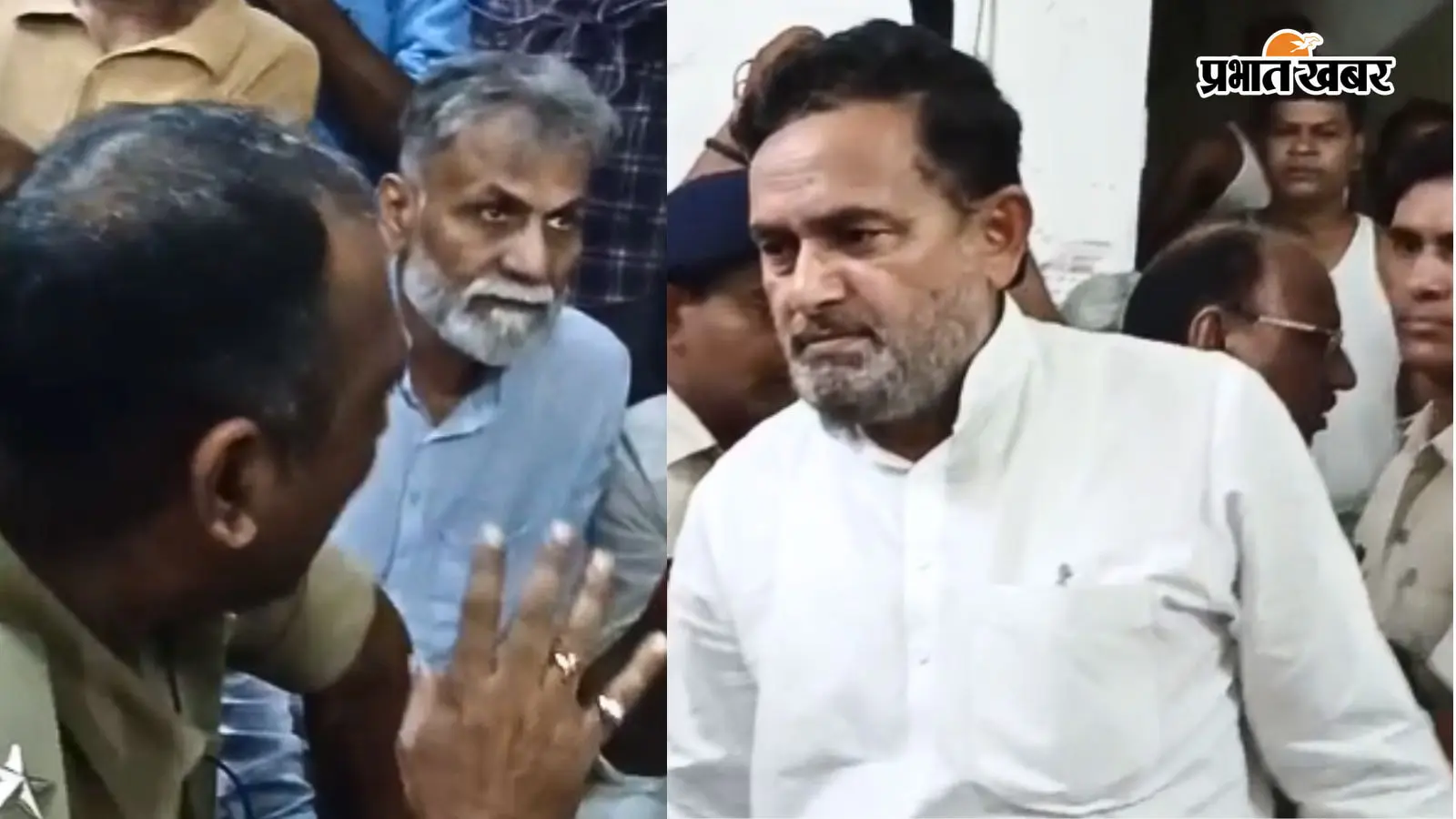आरके मिश्रा और किशोर मुन्ना की तस्वीर आरके मिश्रा और किशोर मुन्ना की तस्वीर
