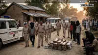 पश्चिम चंपारण पुलिस का बड़ा एक्शन, 28 गिरफ्तार, 40 किलो चरस बरामद