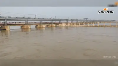 इंद्रपुरी बराज पर 15926 क्यूसेक पानी उपलब्ध, धान की रोपनी का कार्य प्रगति पर