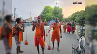 सावन की पहली सोमवारी से पहले पहलेजा घाट पर उमड़ी आस्था, 50 हजार कांवरियों ने भरी गंगाजल