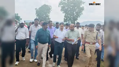 नेमरा में प्रथम पुण्यतिथि की तैयारियां तेज, अधिकारियों ने लिया विकास कार्यों का जायजा