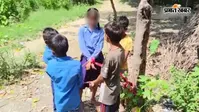 बगहा में इंसानियत शर्मसार! जामुन तोड़ने पर 5 मासूम बच्चों को रस्सी से बांधकर धूप में किया खड़ा, पुलिस ने छुड़ाया