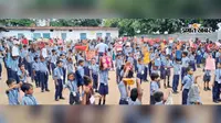 ओंकार हाई स्कूल में ‘झोला विद सेल्फी’ अभियान, 410 से अधिक छात्रों ने लिया पॉलिथीन मुक्त समाज का संकल्प