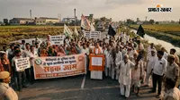 फैक्ट्रियों के दूषित पानी से फूटा ग्रामीणों का गुस्सा, सड़क जाम कर किया प्रदर्शन, 100 एकड़ से ज्यादा फसल खराब!