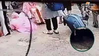 Video: हरिद्वार में बीच बाजार धंसी सड़क, चलते-चलते गड्ढे में गिरी महिला; CCTV वीडियो वायरल