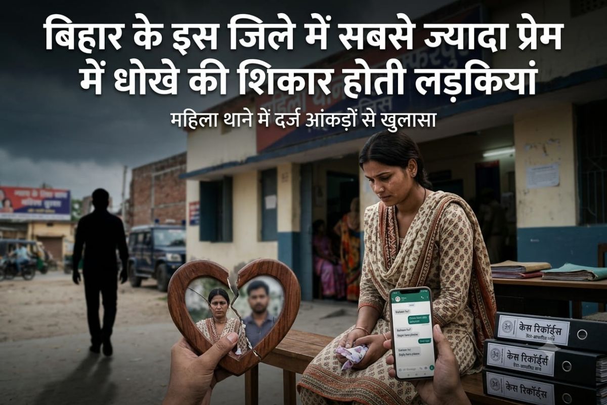 बिहार के इस जिले में सबसे ज्यादा प्रेम में धोखे की शिकार होती लड़कियां, महिला थाने में दर्ज आंकड़ों से खुलासा