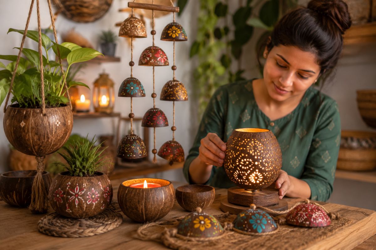 खाली नारियल के खोल से बनाएं ये 6 यूनिक होम डेकोर आइटम्स, घर की खूबसूरती देख हर कोई करेगा आपकी तारीफ