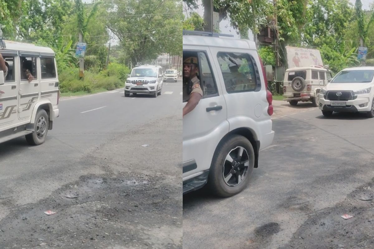 नीतीश कुमार काफिले के साथ वैशाली पहुंचे, लालगंज जाकर 10 मिनट में ही हाजीपुर लौटे